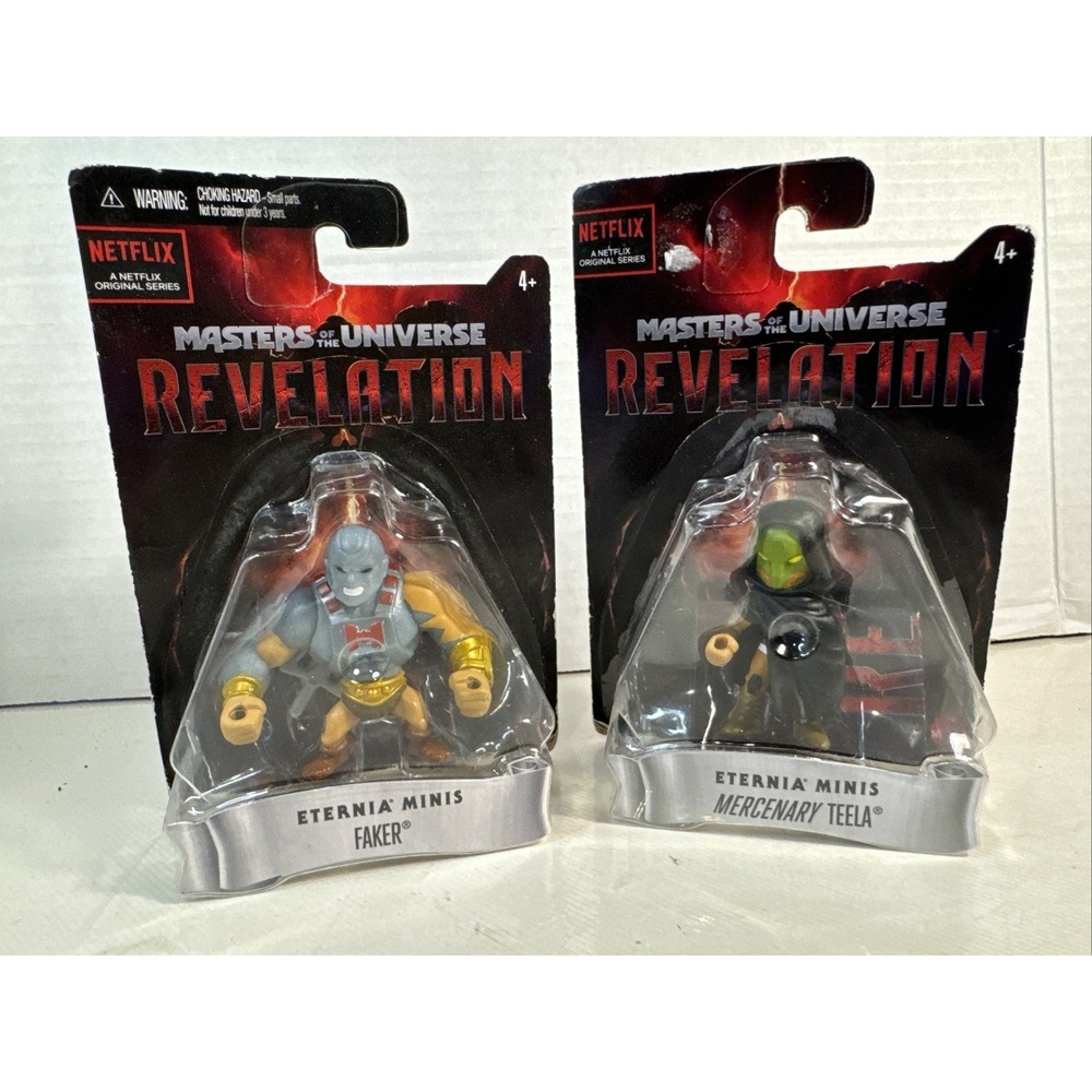 Mattel Masters of the Universe Revelation Eternia Minis Faker Mercenary Teela